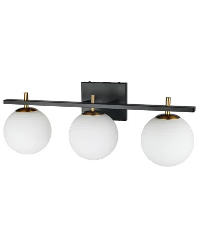 Dainolite Vivaldi 3-light Vanity-light In Black