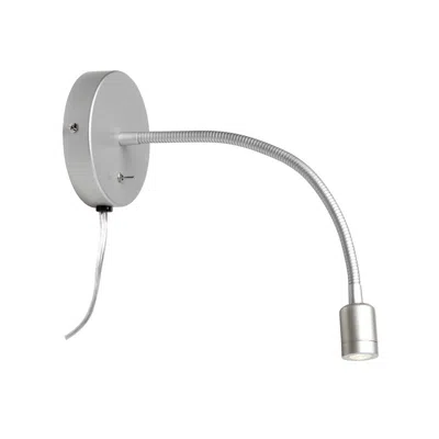 Dainolite Wall Lamp-silver In Metallic