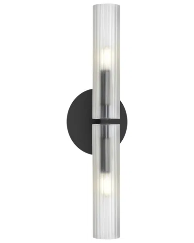 Dainolite Wand 2-light Wall Sconce In Black