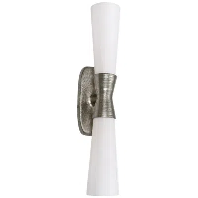 Dainolite Whitney 2-light Wall Sconce In Silver