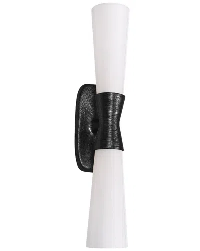 Dainolite Whitney 2-light Wall Sconce In Black