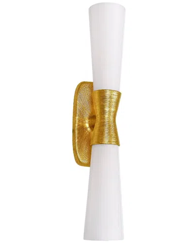 Dainolite Whitney 2-light Wall Sconce In Gold