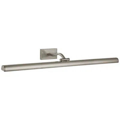 Dainolite Yvonne 32" Wide Satin Chrome, Frosted Led Picture Light In Silver