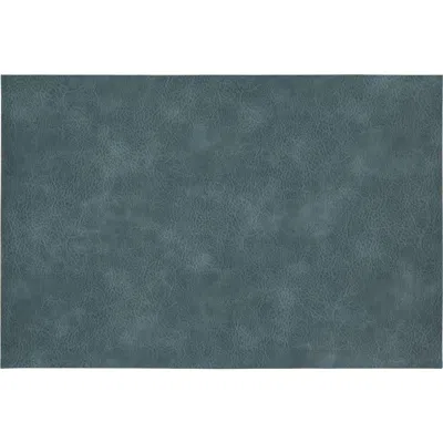 Dainty Home Faux Leather Reversible Set Of 4 Placemats In Blue