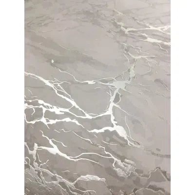 Dainty Home Placemats Dining Table Mat Table Decor Washable Non Slip Marble Round 15 X 15 In Silver