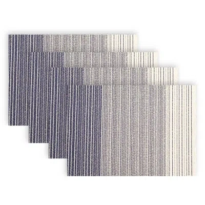 Dainty Home Placemats Set Of 4 13" X 19" Heat-resistant Table Mats For Dining Table Set For 4 Kitchen & Dining R In Black;gray;cream