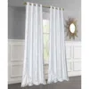 Dainty Home Set Of 2 Jacquard Room Darkening Curtains In Silver