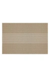 Dainty Home Set Of 6 Vinyl Placemats In Brown