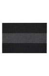 Dainty Home Set Of 6 Vinyl Placemats In Black
