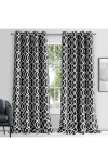 Dainty Home Single Blackout Panel Curtain In Black