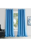 Dainty Home Single Blackout Panel Curtain In Blue