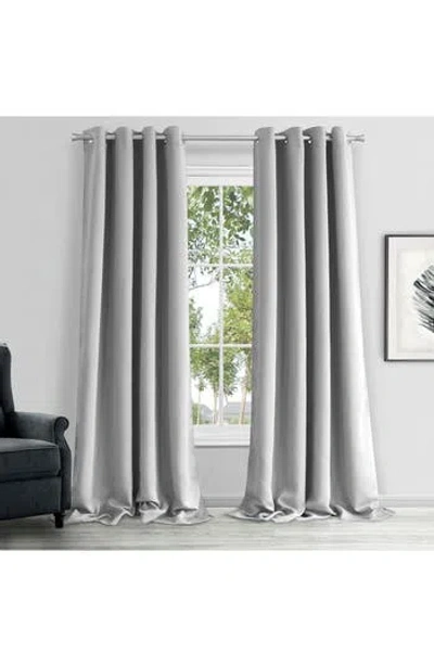 Dainty Home Single Blackout Panel Curtain In Gray