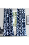 Dainty Home Single Blackout Panel Curtain In Blue