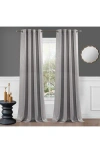 Dainty Home Single Blackout Panel Curtain In Gray