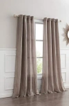 Dainty Home Single Sheer Panel Curtain In Neutral