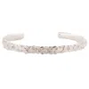 Dainty London Women's The Silver Artemis Bangle In Silver