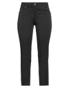 Dairesy Woman Pants Black Size 6 Cotton, Elastane