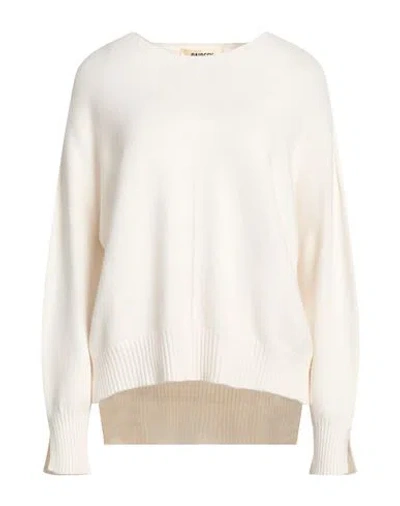 Dairesy Woman Sweater Ivory Size M Viscose, Polyester, Polyamide In White