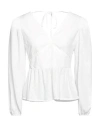 Dairesy Woman Blouse White Size Xs Polyester