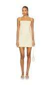 Dairy Boy Margaret Apron Dress In Yellow