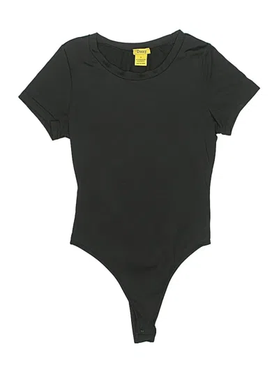 Pre-owned Daisy Bodysuit In Black