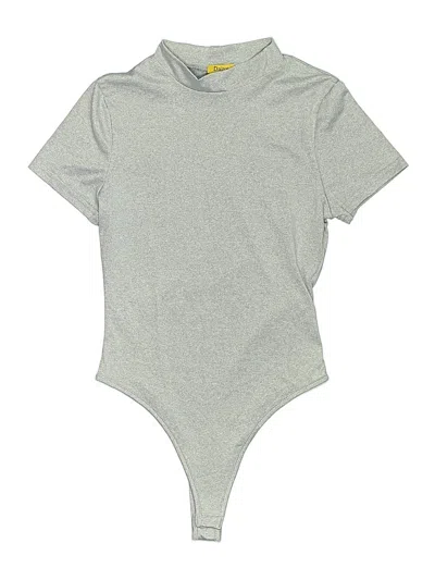 Pre-owned Daisy Bodysuit In Gray