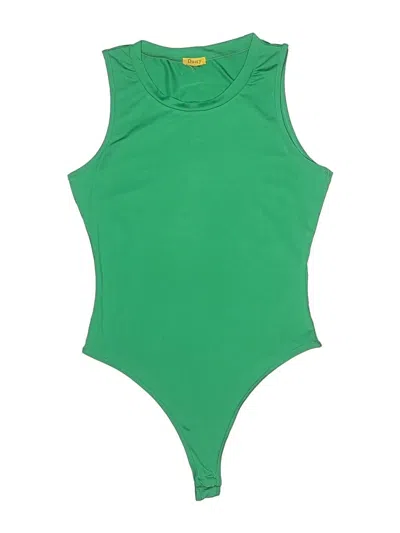 Pre-owned Daisy Bodysuit In Green