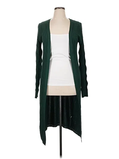 Pre-owned Daisy Cardigan Sweater In Green
