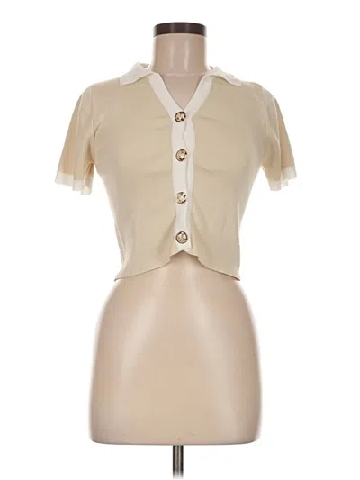 Pre-owned Daisy Cardigan Sweater In Ivory