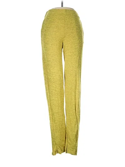 Pre-owned Daisy Casual Pants In Yellow