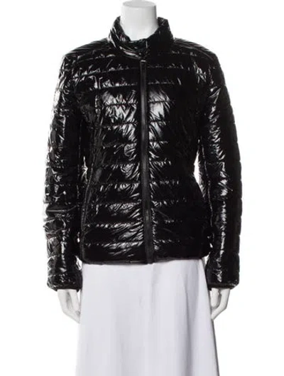 Pre-owned Daisy Coat In Black