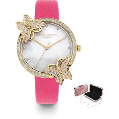 Daisy Dixon Ladies' Watch  Kendall #27 ( 38 Mm) Gbby2 In Pink
