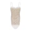 Daisy Exclusive Aura Ivory Day Dress In White