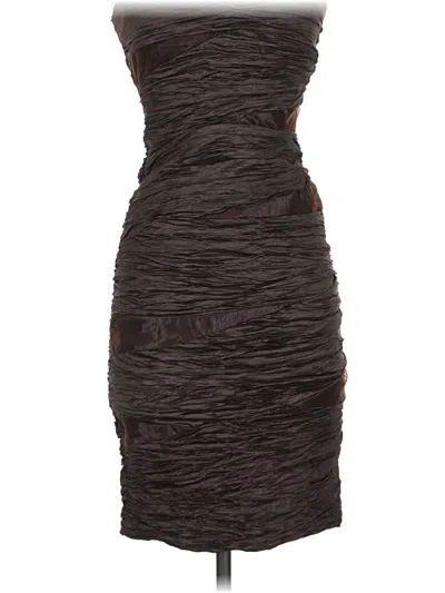 Pre-owned Daisy Formal Skirt In Brown