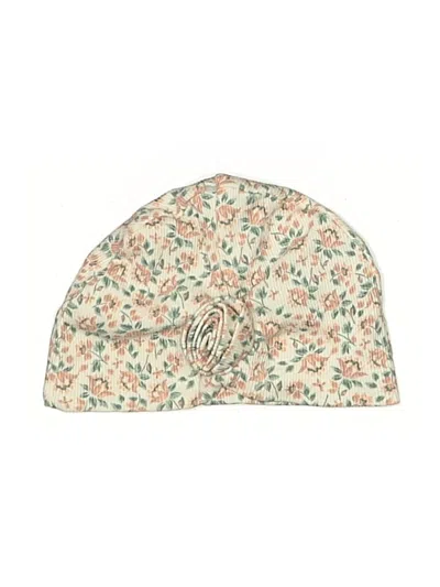 Pre-owned Daisy Fuentes Babies' Beanie Hat In Ivory