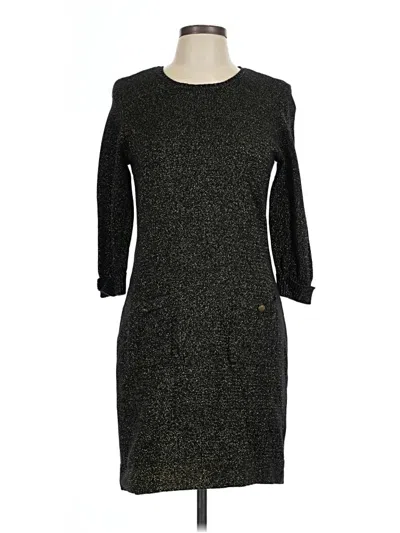 Pre-owned Daisy Fuentes Casual Dress In Black