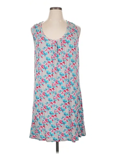 Pre-owned Daisy Fuentes Casual Dress In Blue