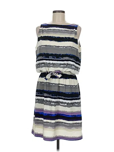 Pre-owned Daisy Fuentes Casual Dress In Blue
