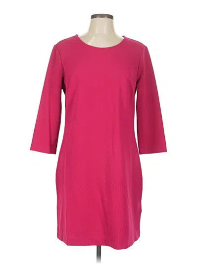 Pre-owned Daisy Fuentes Casual Dress In Pink