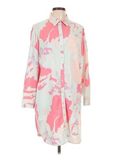 Pre-owned Daisy Fuentes Casual Dress In Pink