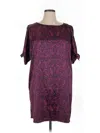 Daisy Fuentes Casual Dress In Purple