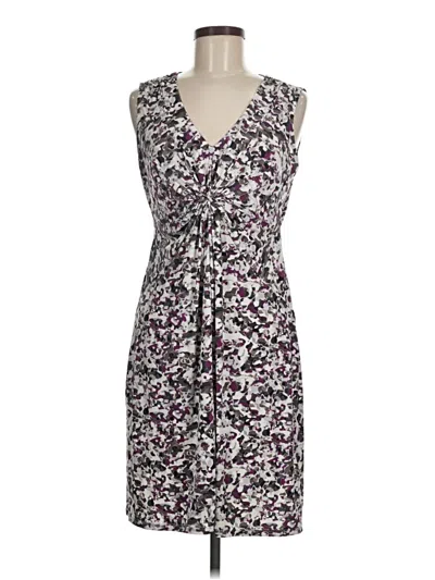 Pre-owned Daisy Fuentes Casual Dress In Purple