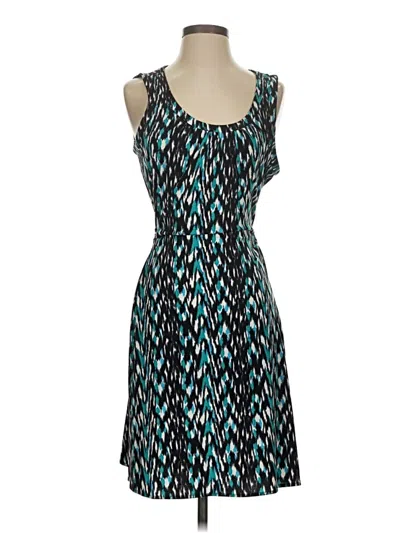 Pre-owned Daisy Fuentes Casual Dress In Teal