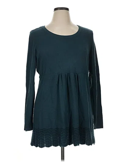 Pre-owned Daisy Fuentes Casual Dress In Teal