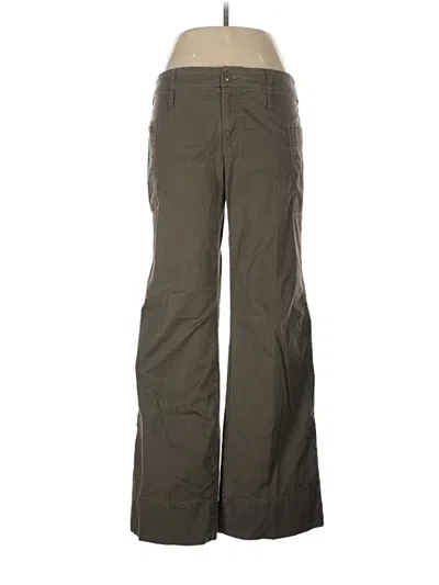 Pre-owned Daisy Fuentes Casual Pants In Green