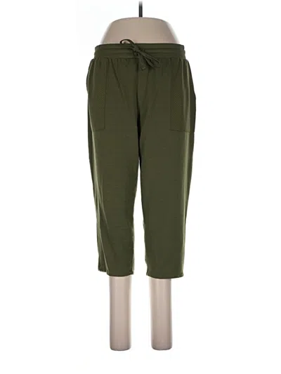 Pre-owned Daisy Fuentes Casual Pants In Green