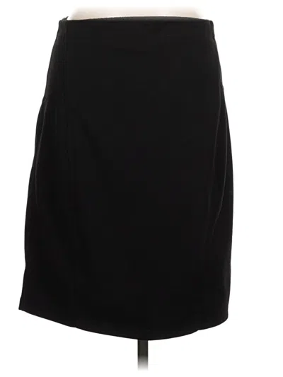 Pre-owned Daisy Fuentes Casual Skirt In Black
