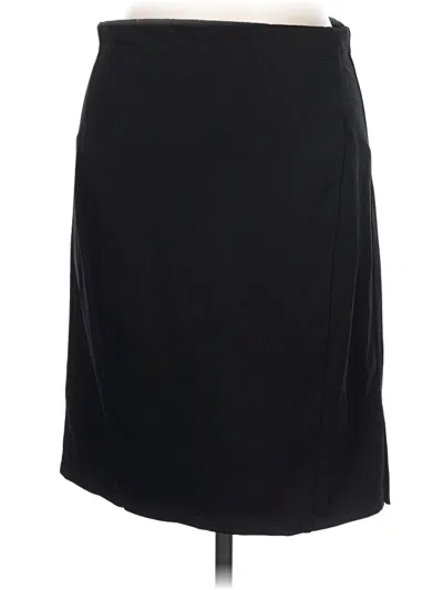 Pre-owned Daisy Fuentes Casual Skirt In Black