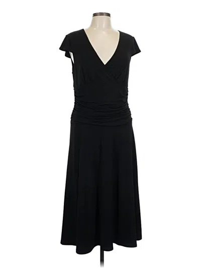 Pre-owned Daisy Fuentes Cocktail Dress In Black