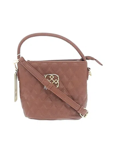 Pre-owned Daisy Fuentes Crossbody Bag In Brown